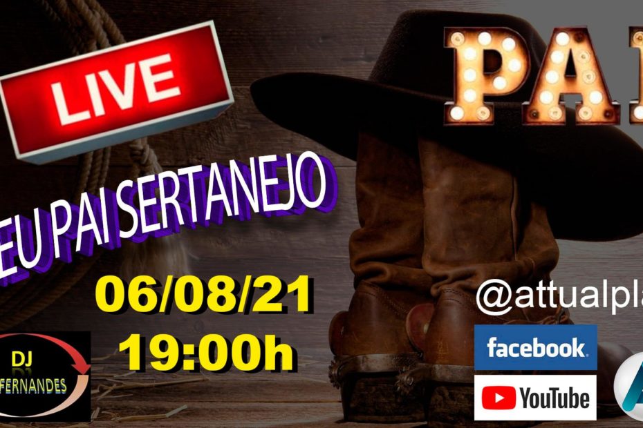 Live em homenagem ao dia dos Pais