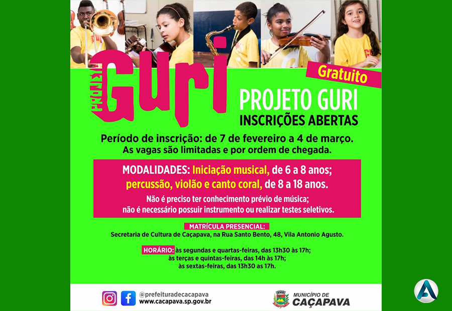 Projeto Guri – Polo Caçapava