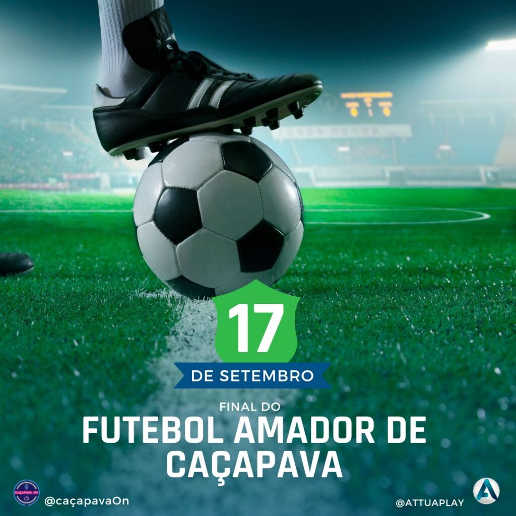 Transmissão da final do FUTEBOL AMADOR DE CAÇAPAVA
