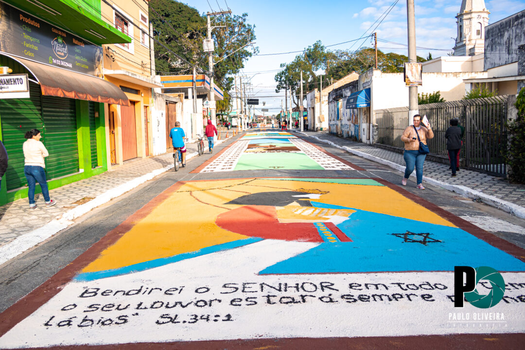 Tapetes de Corpus Christi em Caçapava 2024