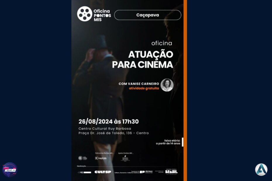 Oficina "Atuação para Cinema" com Vanise Carneiro