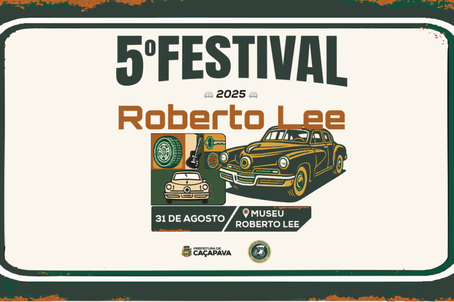 5º Festival Roberto Lee acontece nos dias 30 e 31 de agosto