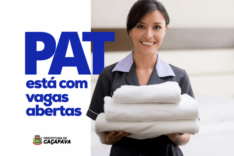PAT de Caçapava divulga novas oportunidades de emprego