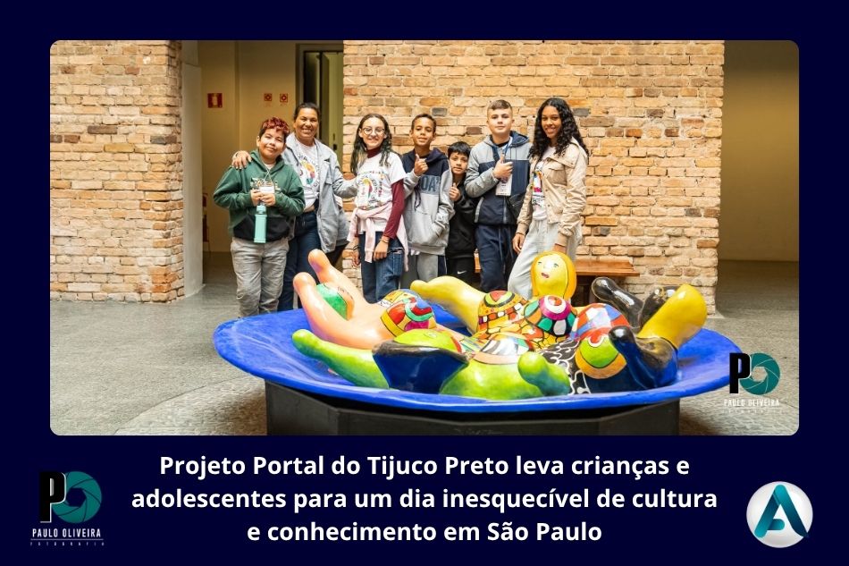 Projeto Portal do Tijuco Preto leva crianças e adolescentes para um dia inesquecível de cultura e conhecimento em São Paulo