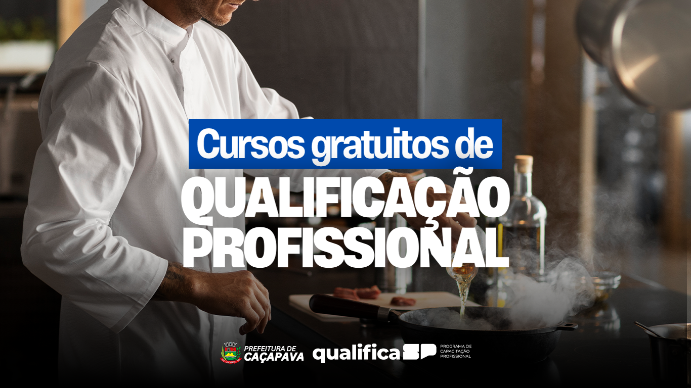 Qualifica SP abre inscrições para cursos presenciais gratuitos em Caçapava