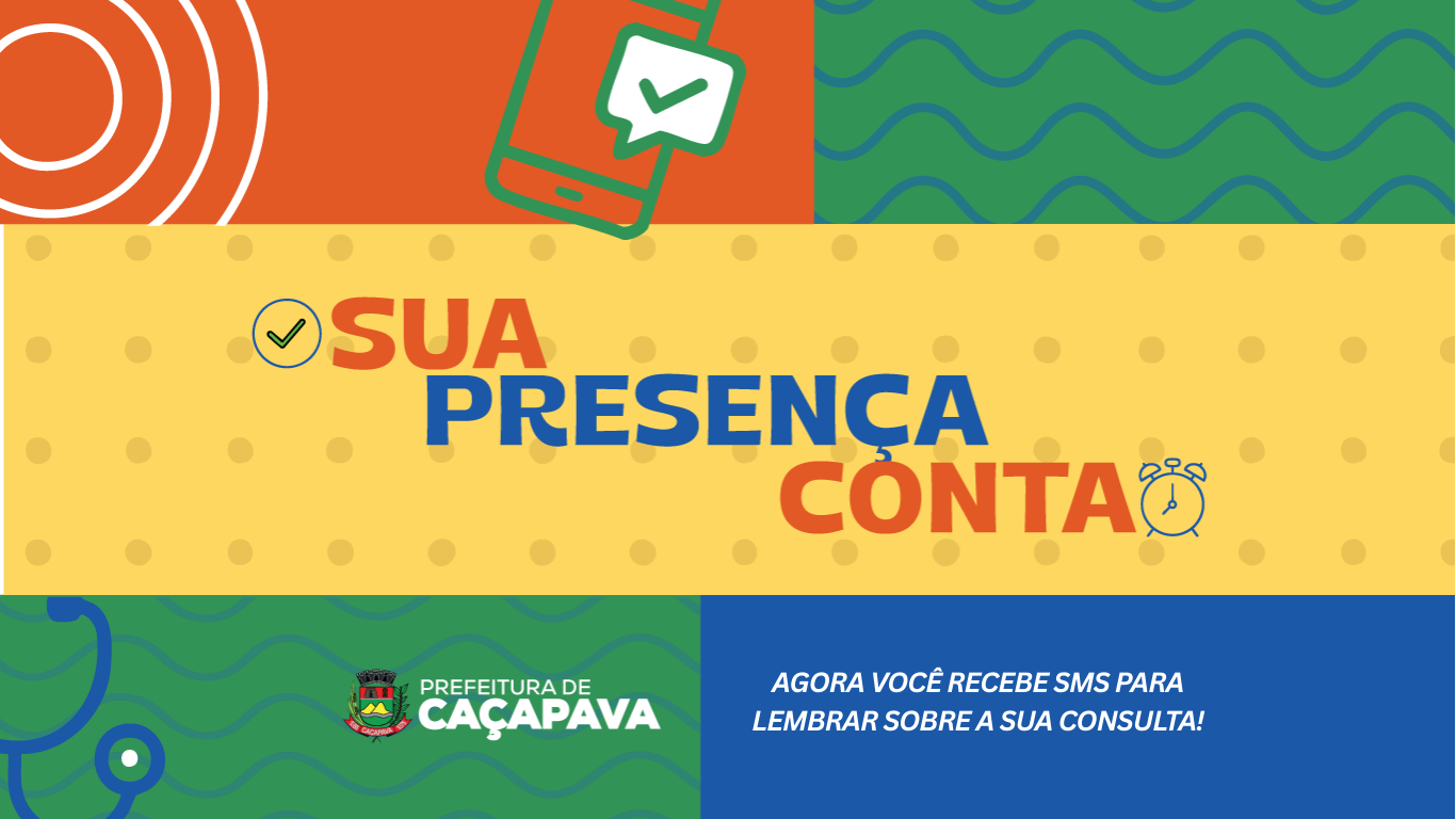Presença em consultas de saúde Caçapava