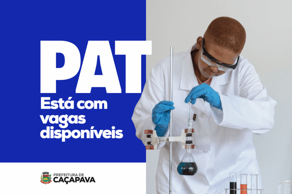 PAT de Caçapava divulga novas oportunidades de emprego