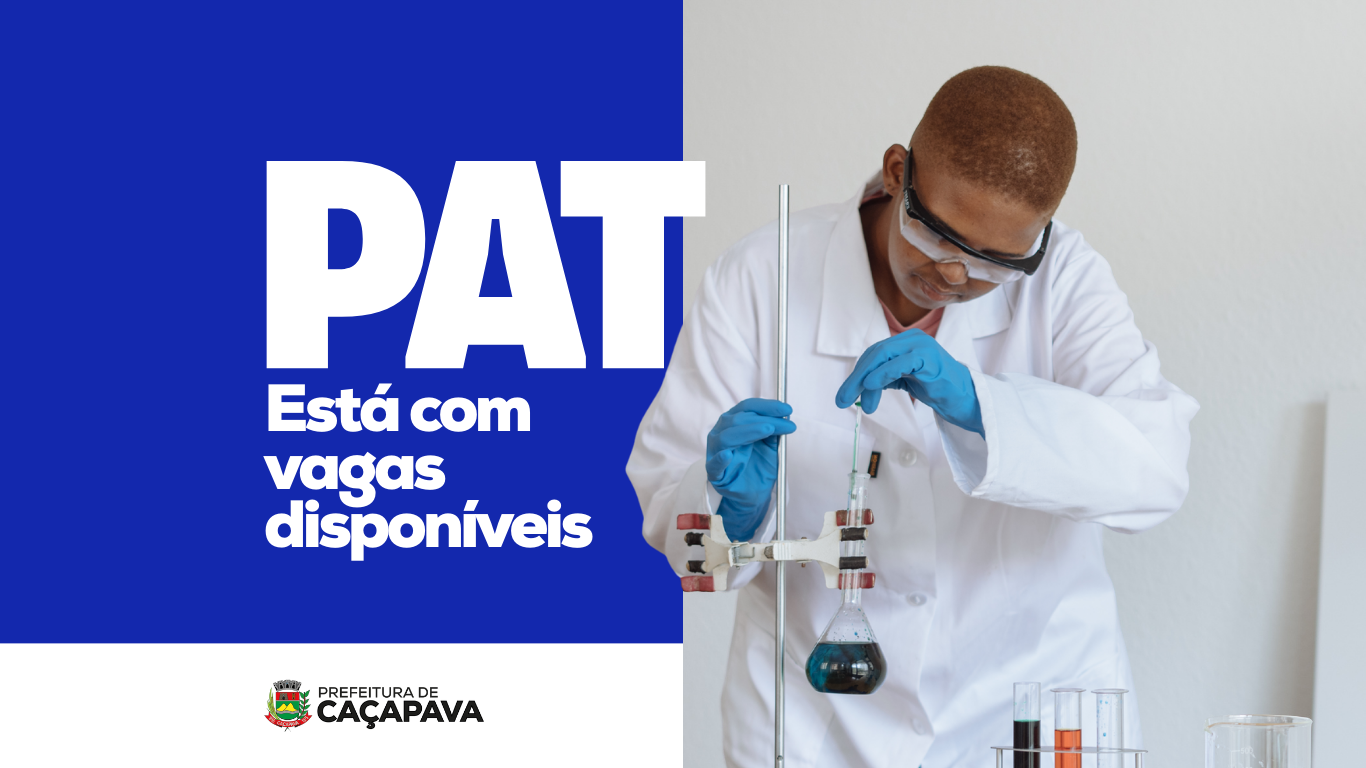 PAT de Caçapava divulga novas oportunidades de emprego