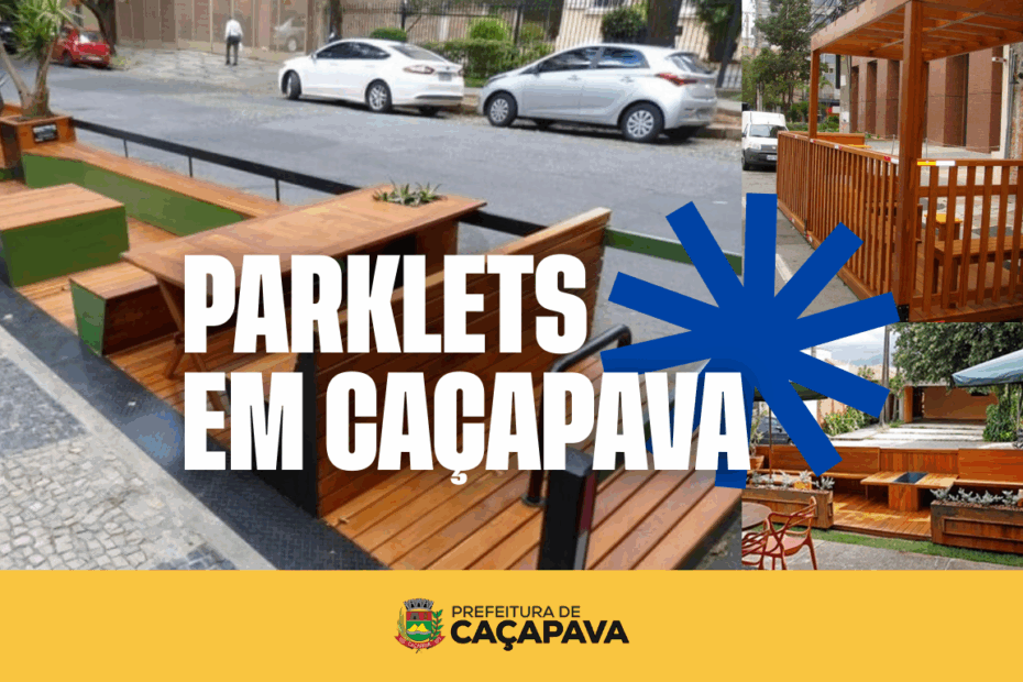 Reunião sobre implantação de parklets em Caçapava acontece no dia 29 de setembro
