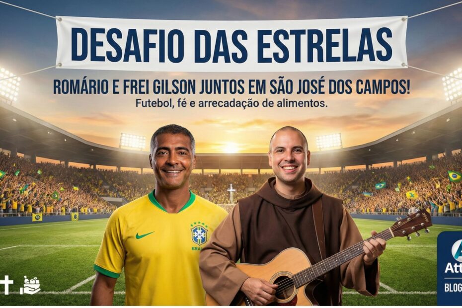 Frei Gilson & Romário em SJC