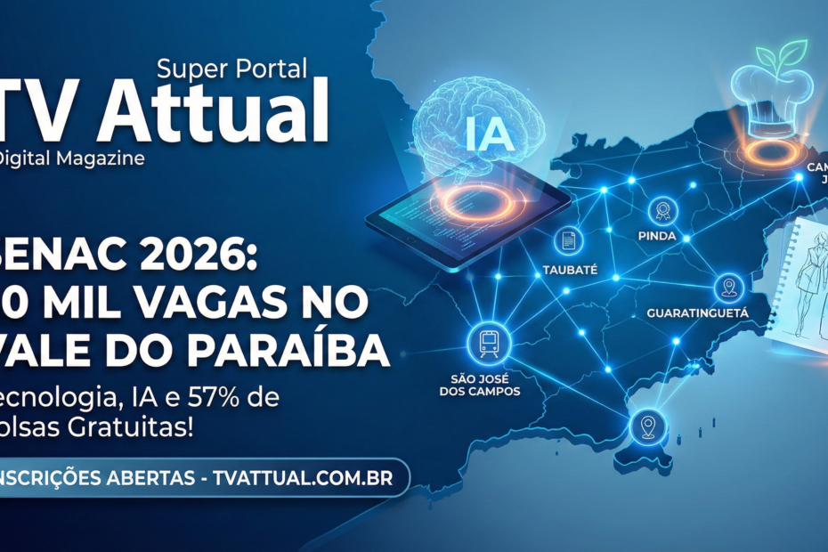 Bolsas Gratuitas Senac Vale do Paraíba 2026