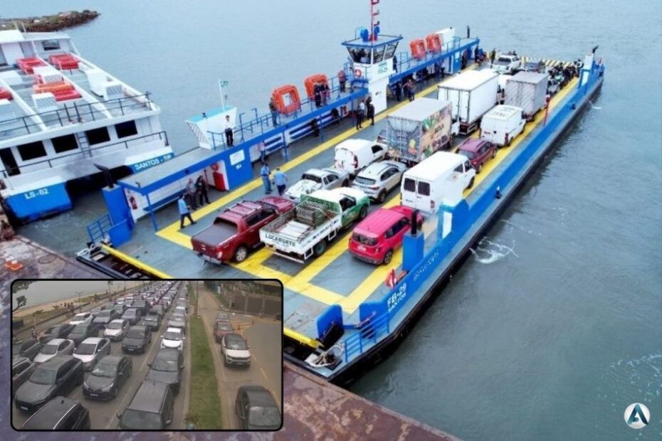 LITORAL NORTE EM ALERTA BALSA DE ILHABELA REGISTRA FILAS DE DUAS HORASTEXTO