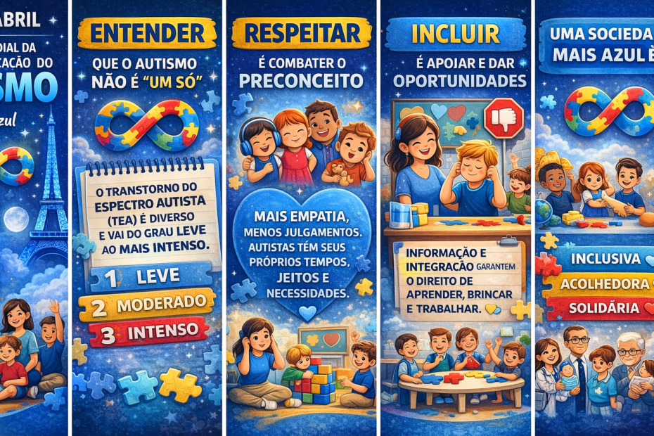 2 de Abril Dia Mundial da Conscientização do Autismo