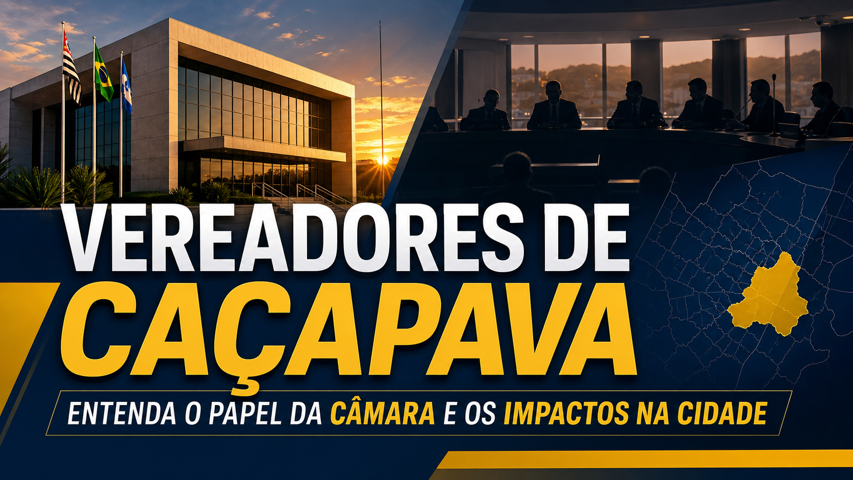Vereadores de Caçapava: entenda o papel da Câmara e como as decisões impactam a cidade