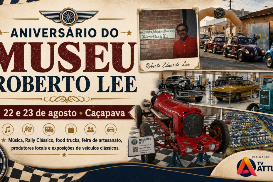 Museu Roberto Lee celebra aniversário