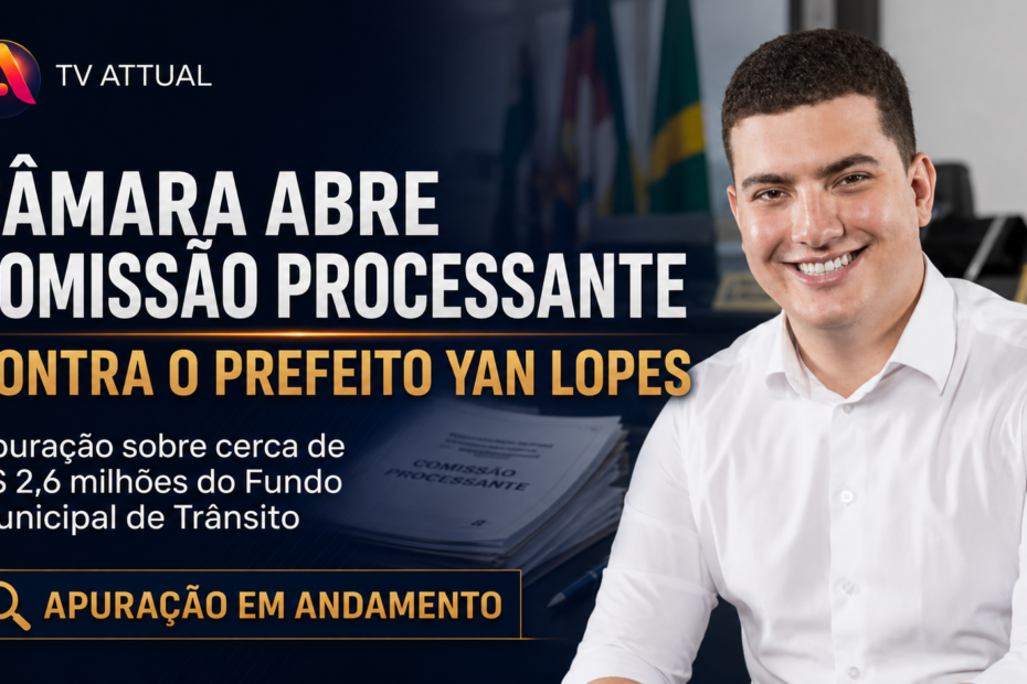 Comissão Processante contra Yan Lopes é aberta em Caçapava