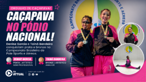 Caçapavenses conquistam prata e bronze no Campeonato Brasileiro de Pole Sports